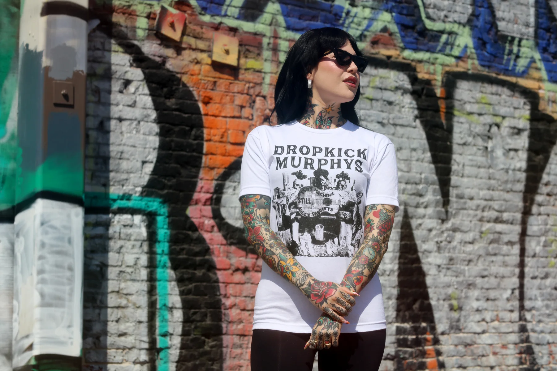 This Machine Still Kills Fascists Cover Redux 2025 T-Shirt (White) - Image 5